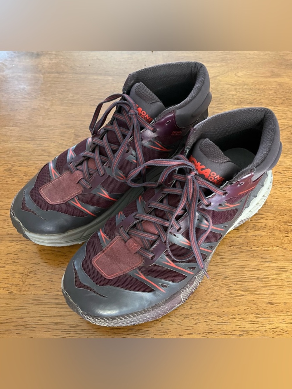 Hoka One One Women’s Speedgoat Mid Waterproof Athletic Shoes
